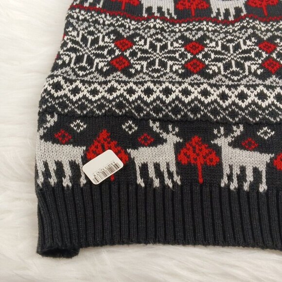 NWT CHARTER CLUB Christmas Dog Sweater XL Cotton Blend Multicolor - Picture 4 of 11